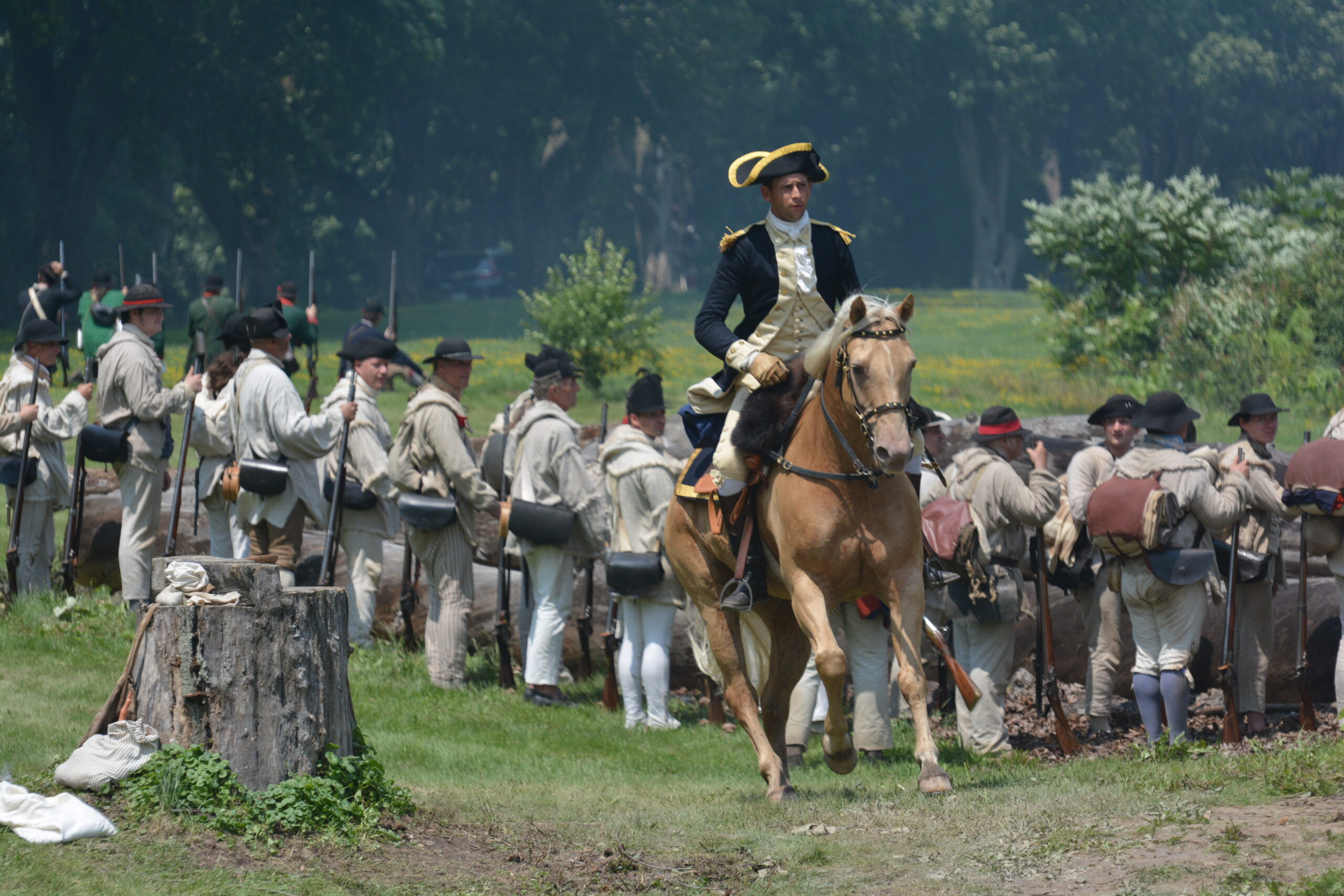 soldier on horse